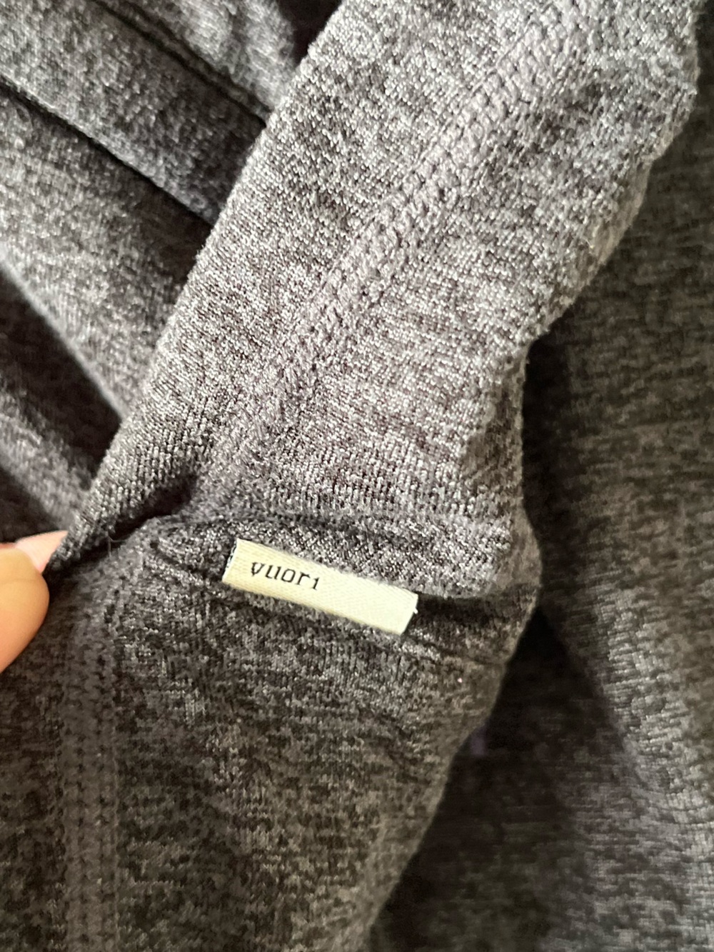 Vuori ponto performance pant Charcoal Gray Drawstring medium - Picture 3 of 7